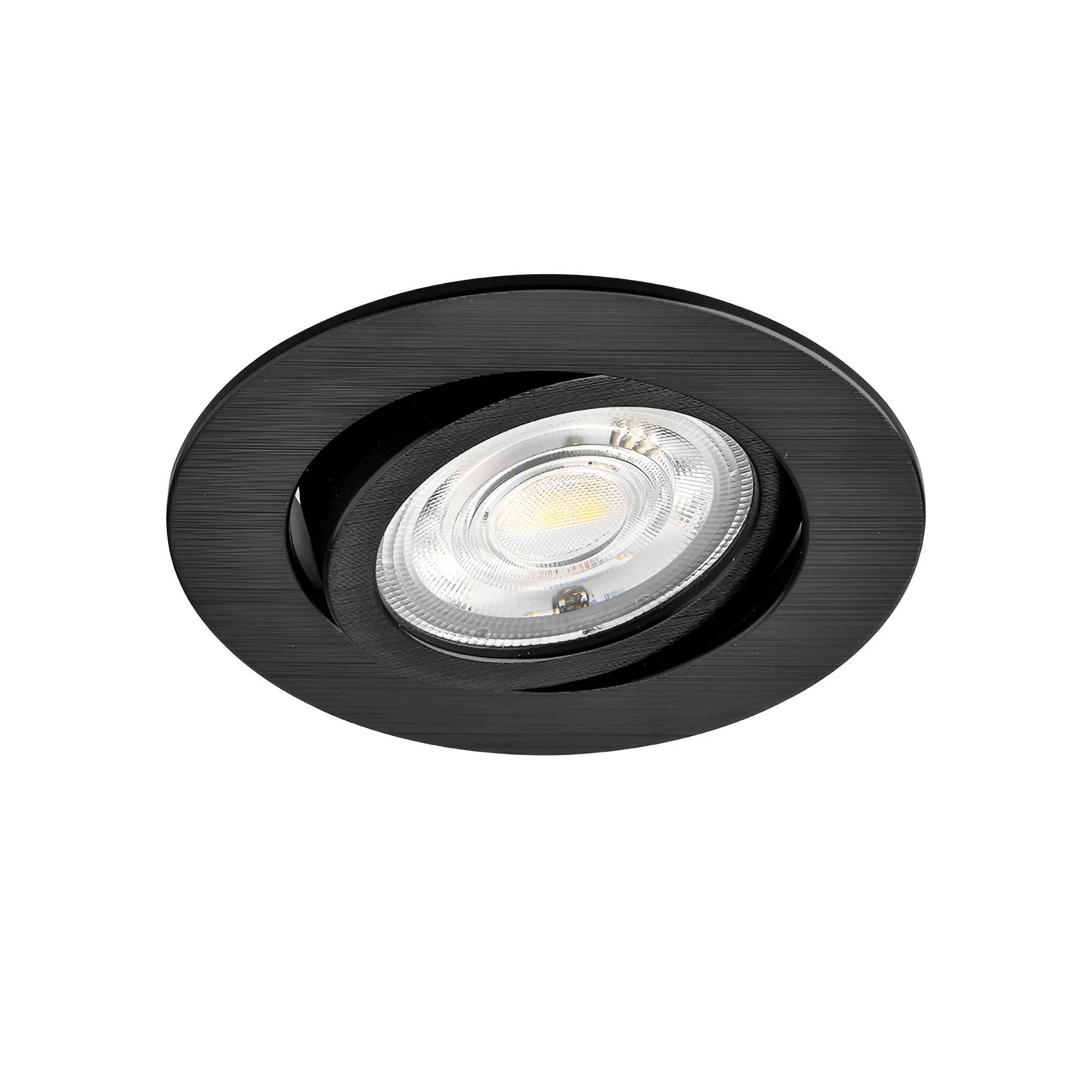 LED SPOT SVETILJKA OKRUGLA 7W CRNA CCT (BD02-00781)