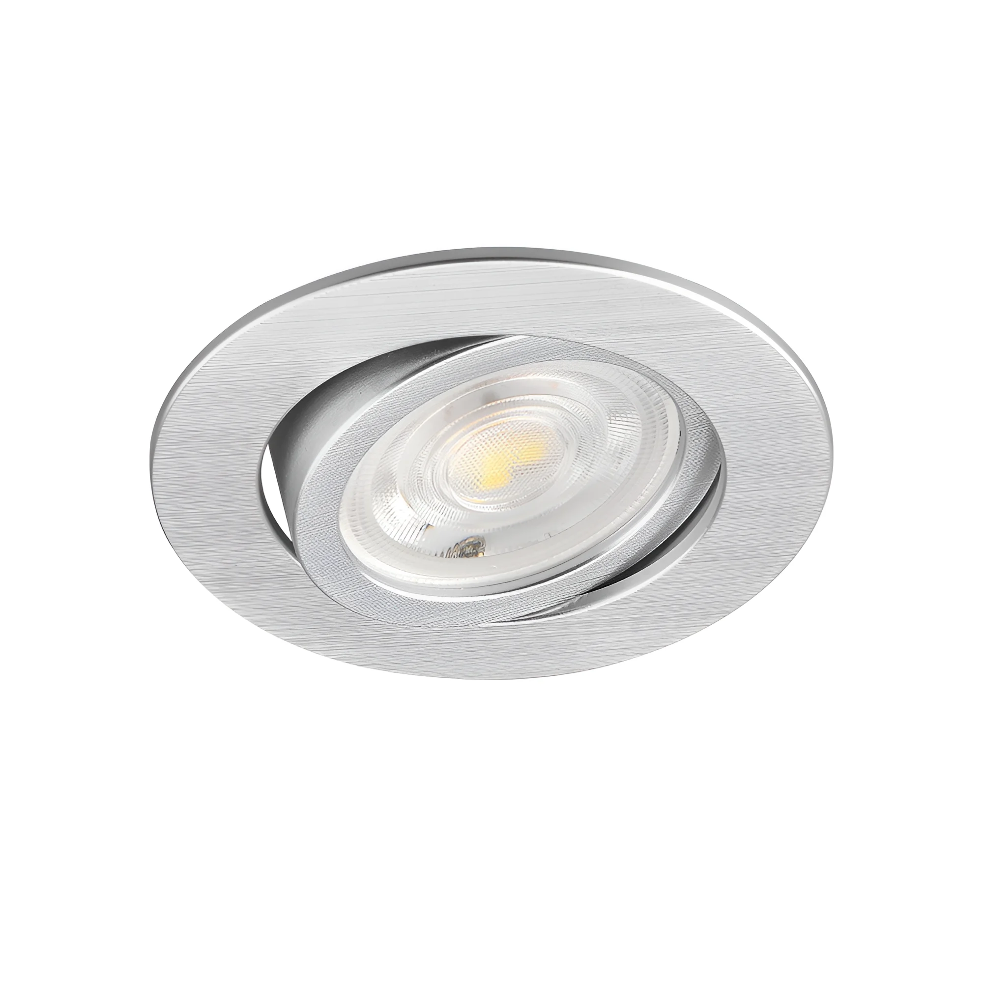 LED SPOT SVETILJKA OKRUGLA 7W SREBRNA CCT