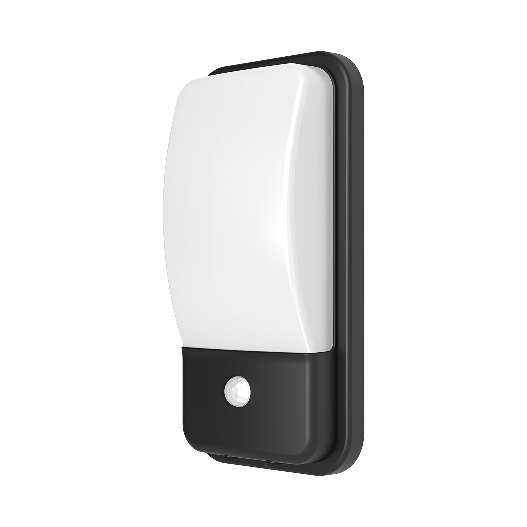 LED ZIDNA SVETILJKA ELIPSA 20W SIVI 3000K SA SENZOROM IP65