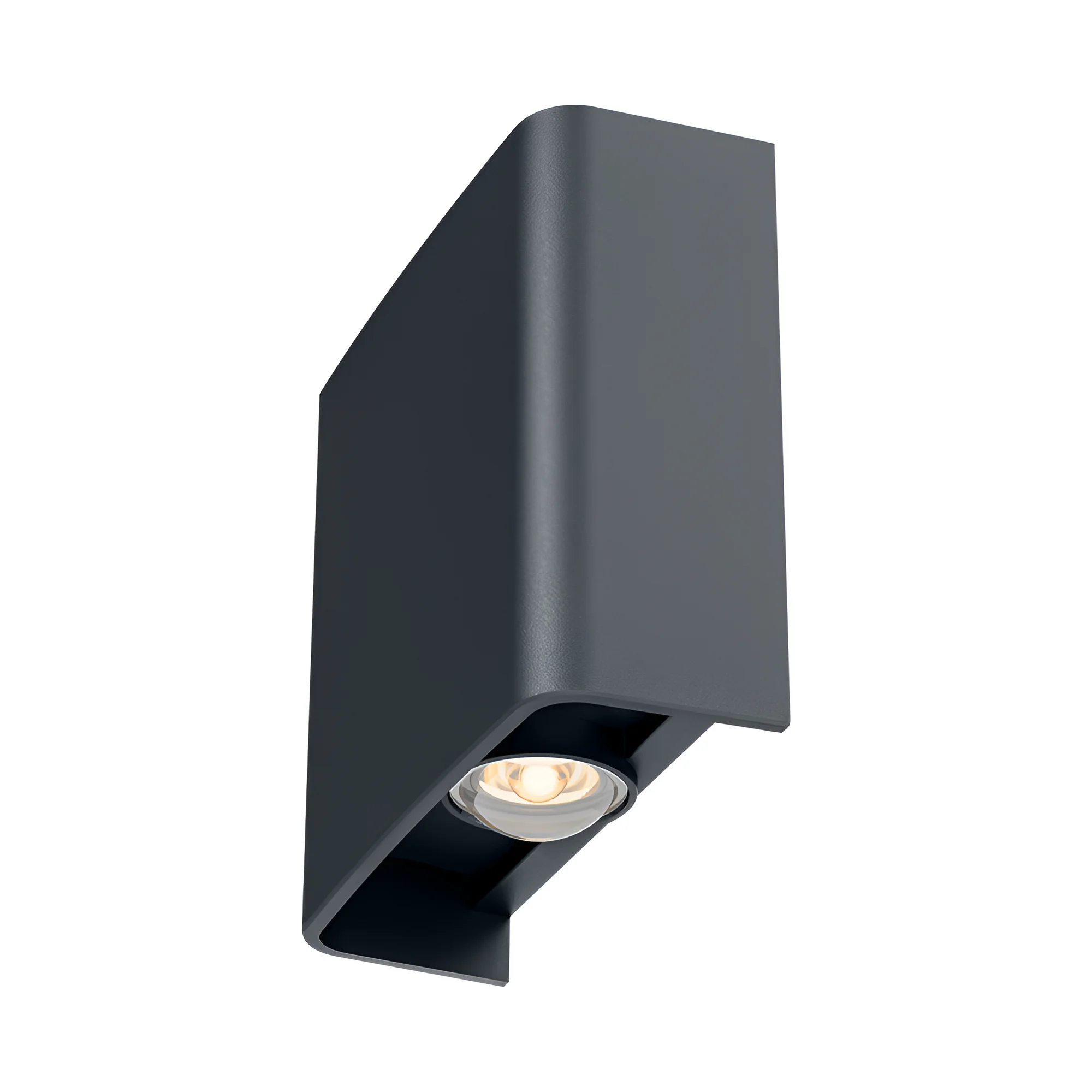 LED ZIDNA SVETILJKA 2X1W SIVI CCT IP65