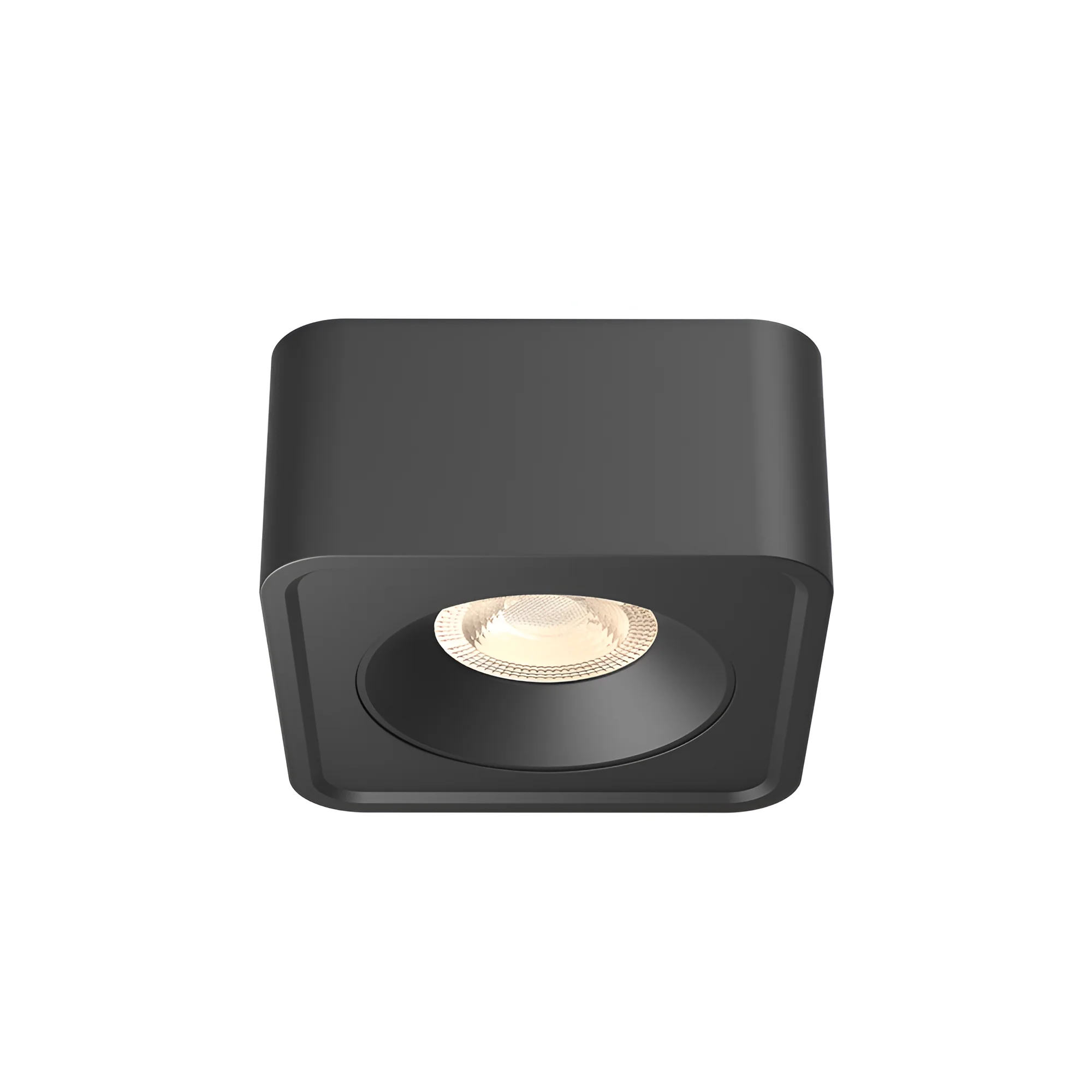 NADGRADNI SPOT KVADRATNI JEDNOSTRUKI 10W CRNI/CRNI CCT