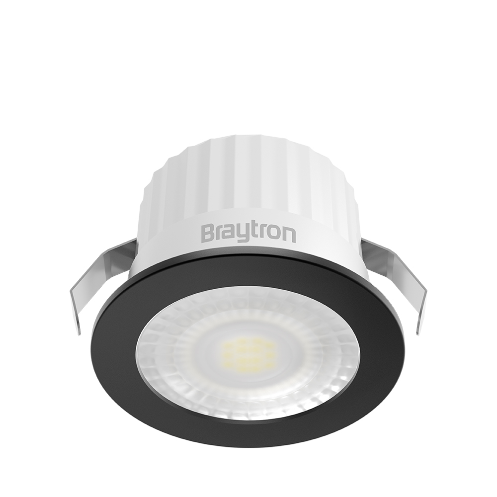 LED MINI SPOT 3W CRNI 4000K 38° IP54