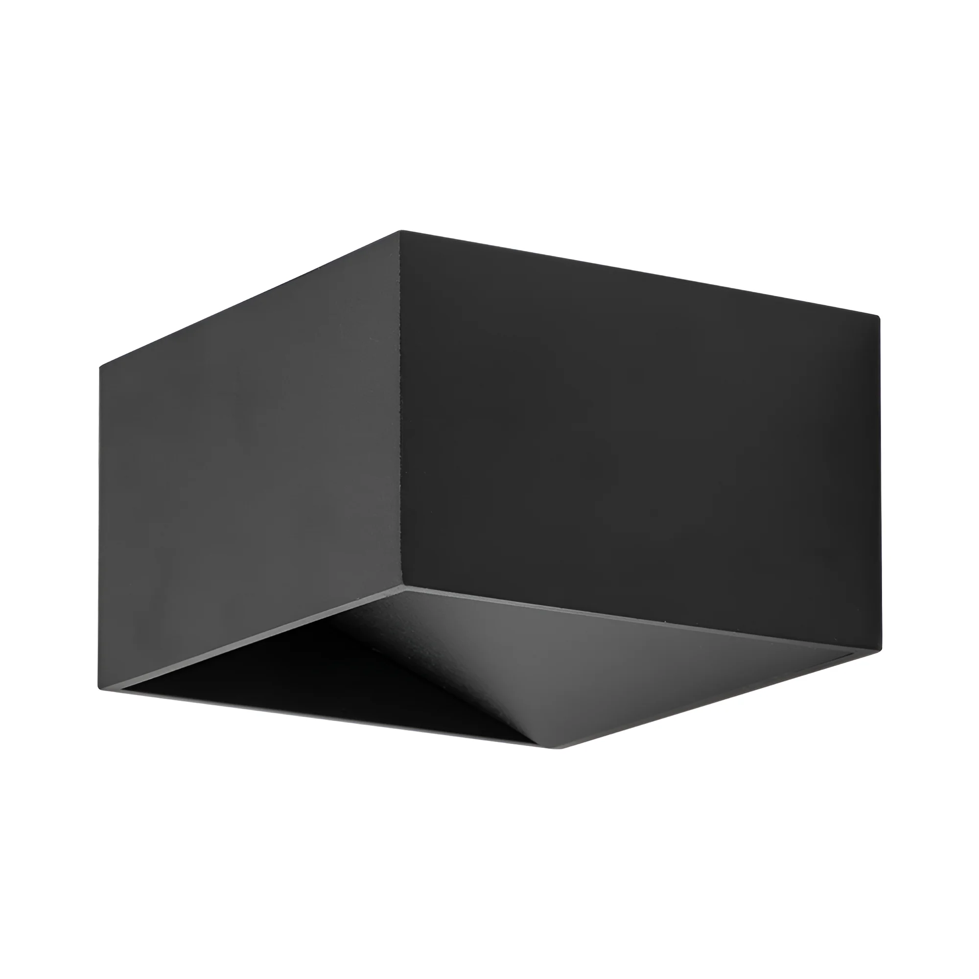 LED STEPENISNA SVETILJKA KVADRATNA 8W CRNI 3000K