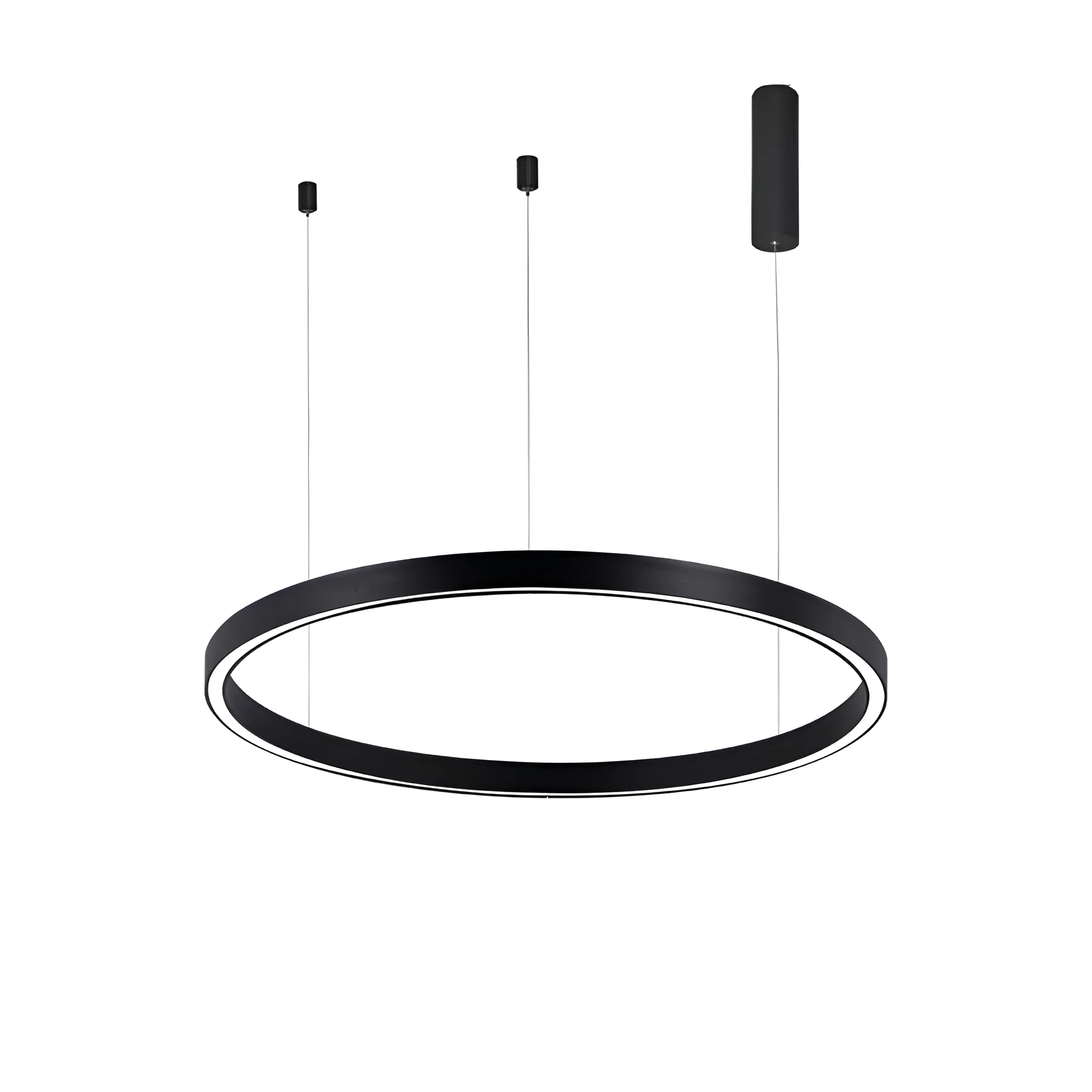 LED VISILICA OKRUGLA 35W CRNI CCT