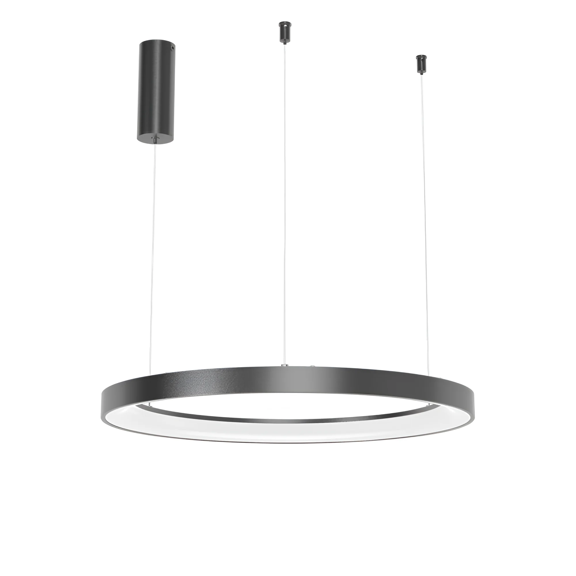LED VISILICA OKRUGLA 46W CRNI CCT IP20