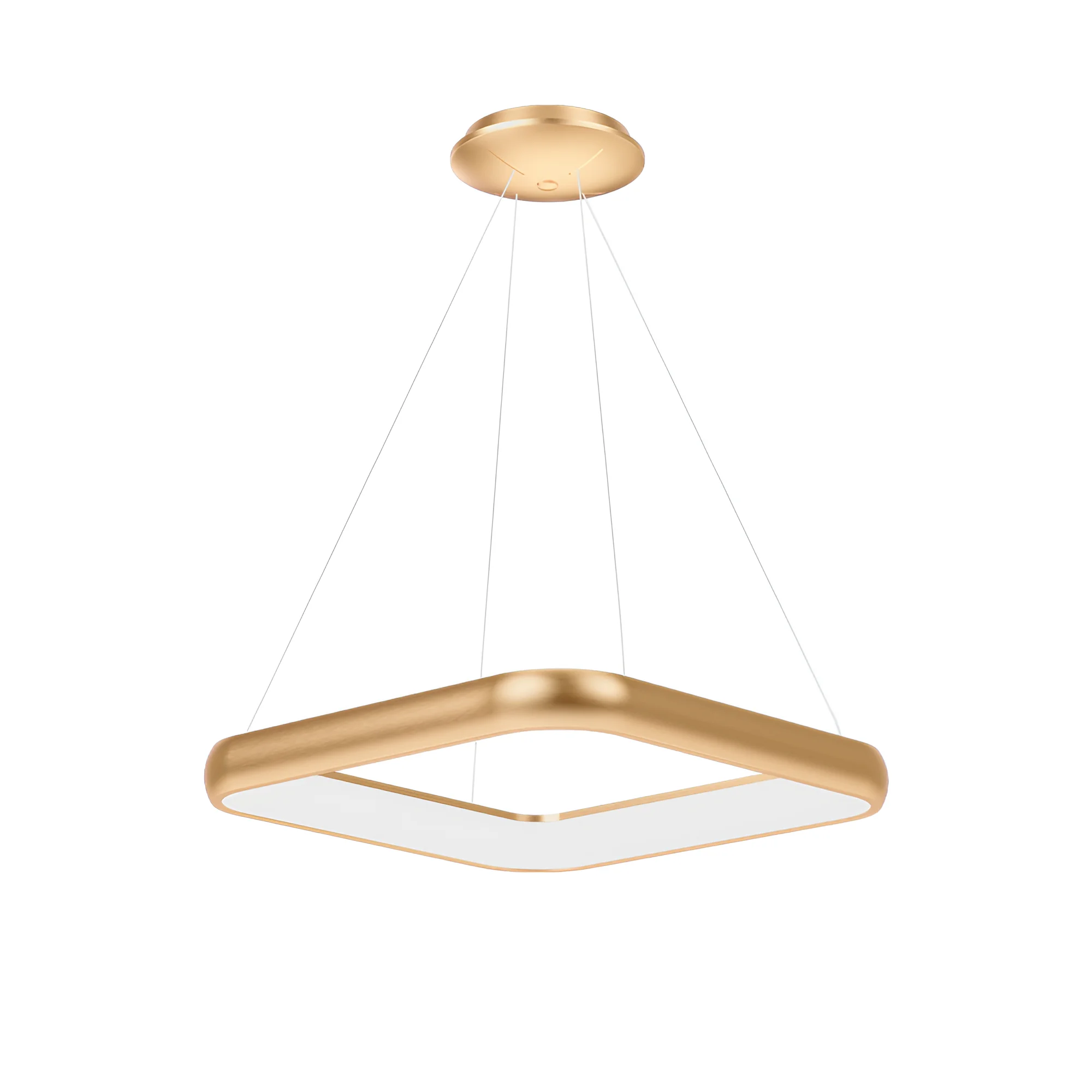 LED VISILICA KVADRATNA 46W ZLATNI CCT IP20 (BH17-03986)