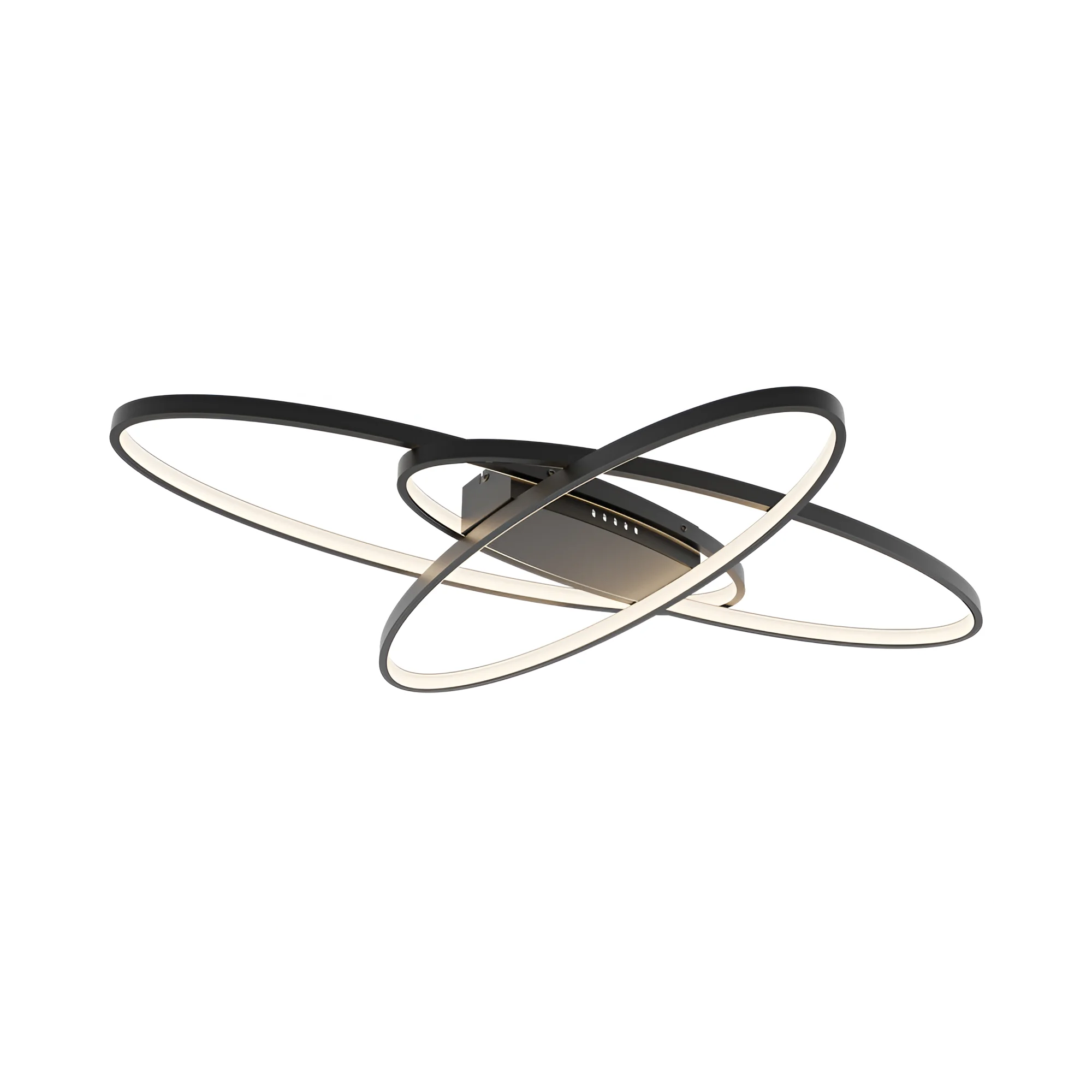 LED PLAFONJERA OKRUGLA 72W CRNI IP20