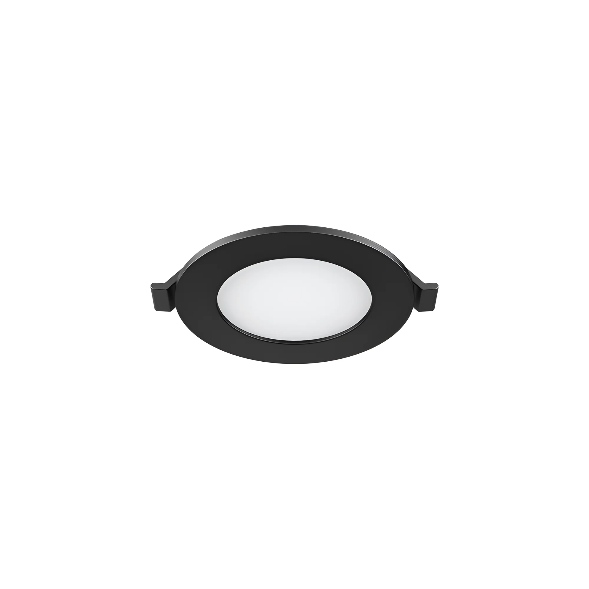 LED PANEL UGRADNI OKRUGLI 3" 4W CRNI CCT