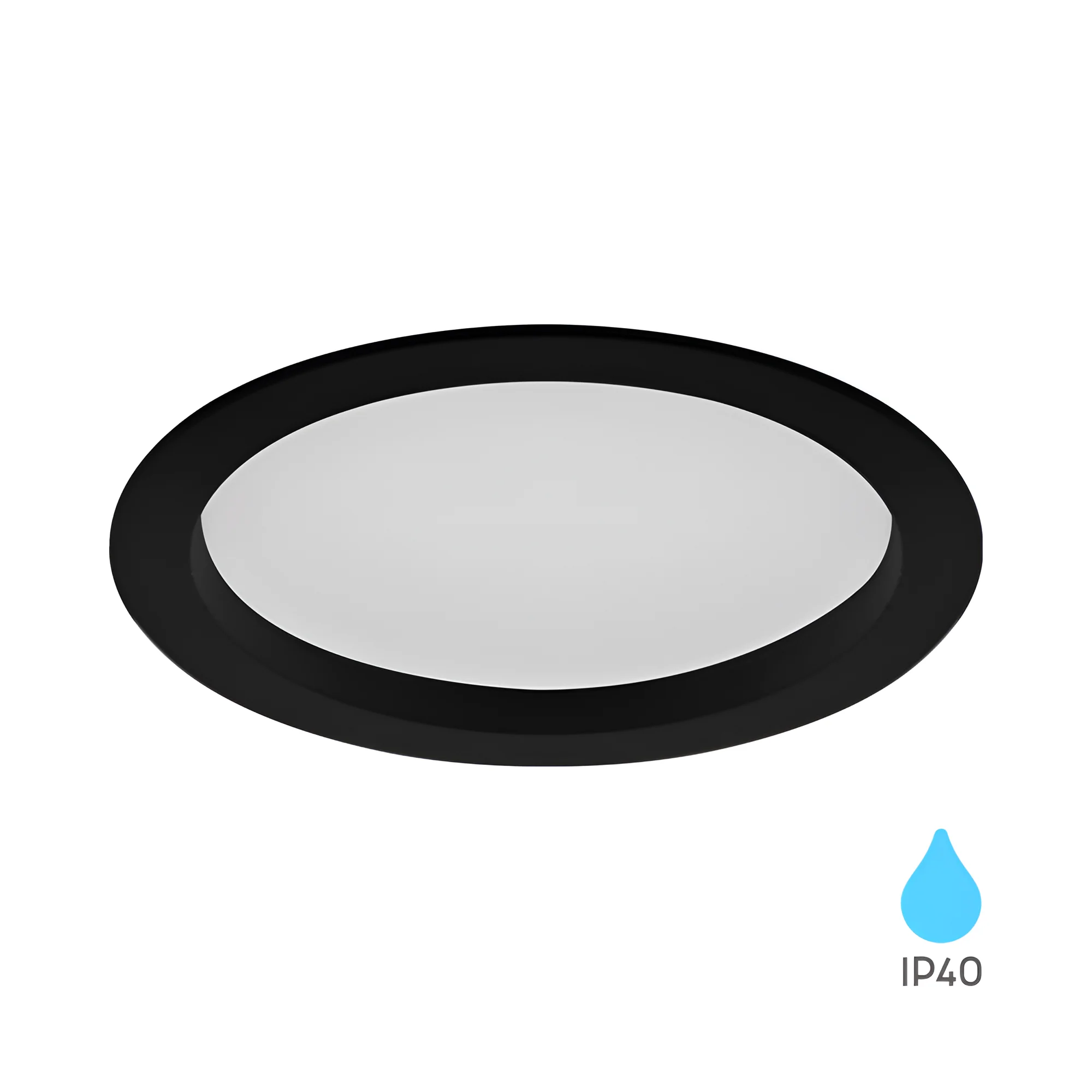 LED DOWNLIGHT 24W CRNI 3000K (BP13-02401)