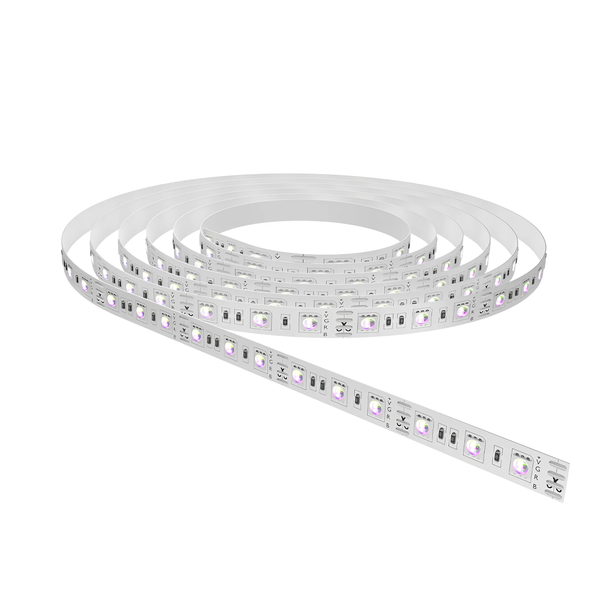 LED TRAKA 12W 60LED 5050 RGB 24V IP20 5m
