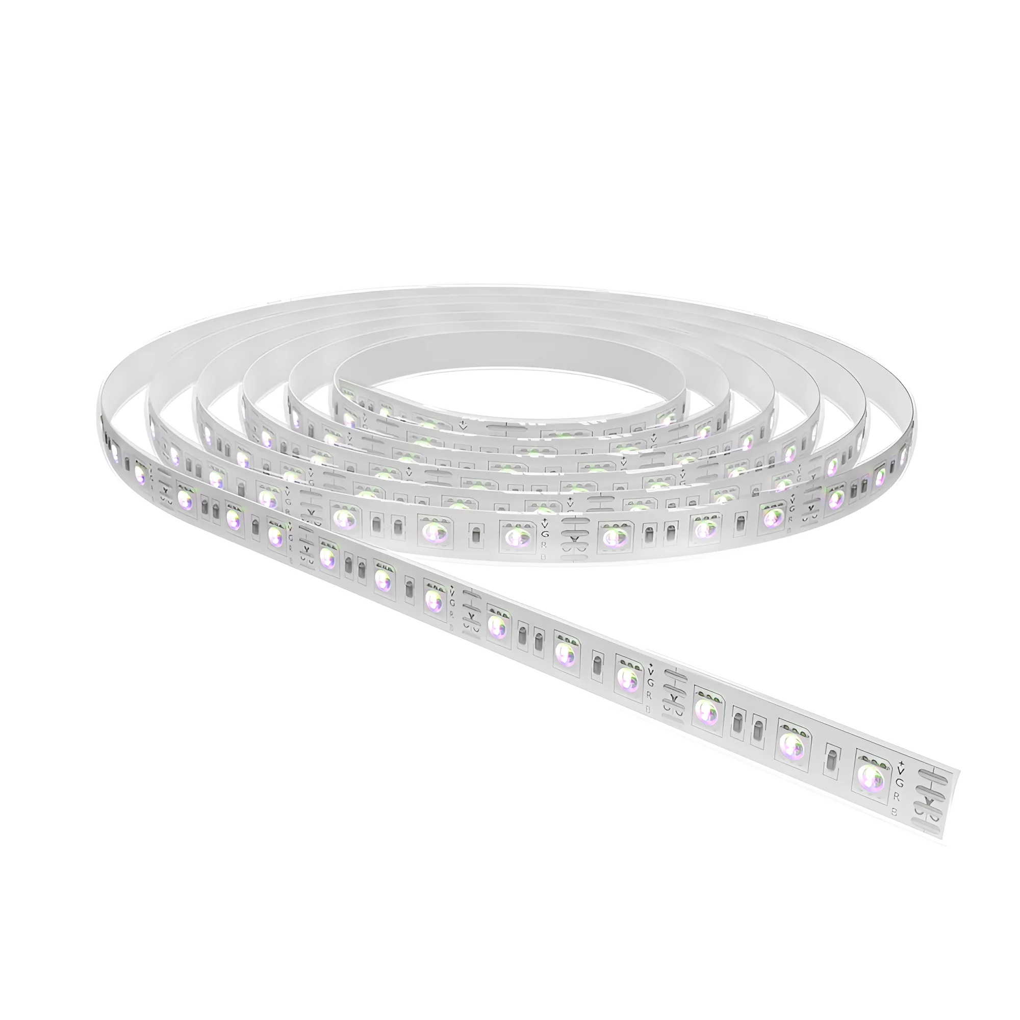LED TRAKA 12W 60LED 5050 RGB 12V IP54 5m