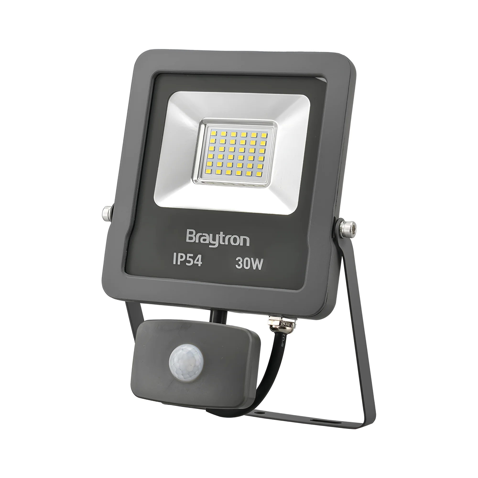LED REFLEKTOR 30W SIVI 3000K IP65 SA SENZOROM