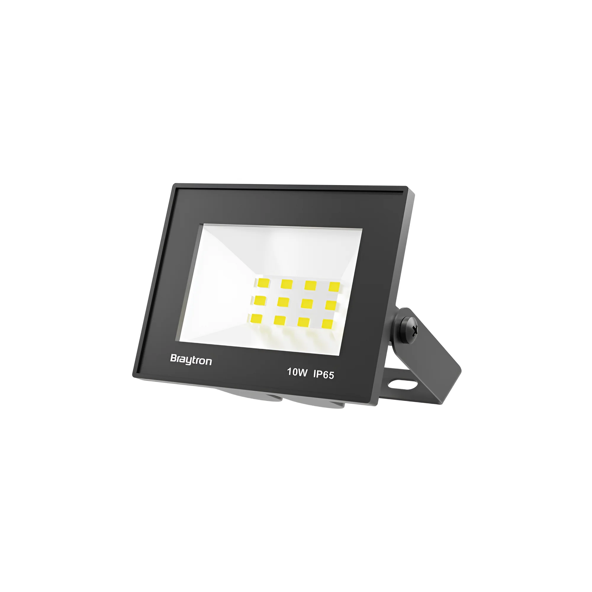 LED REFLEKTOR 10W CRNI 6500K IP65
