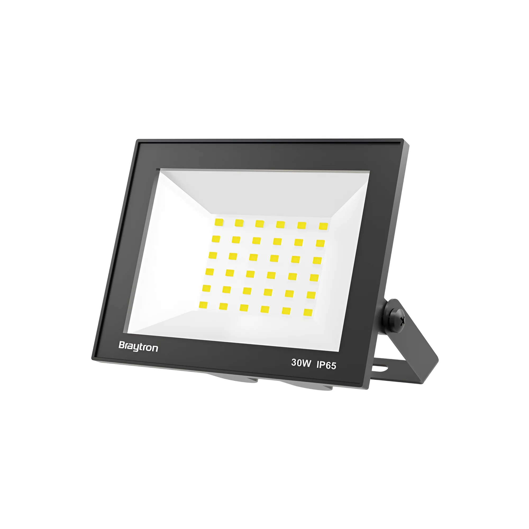 LED REFLEKTOR 30W CRNI 6500K IP65