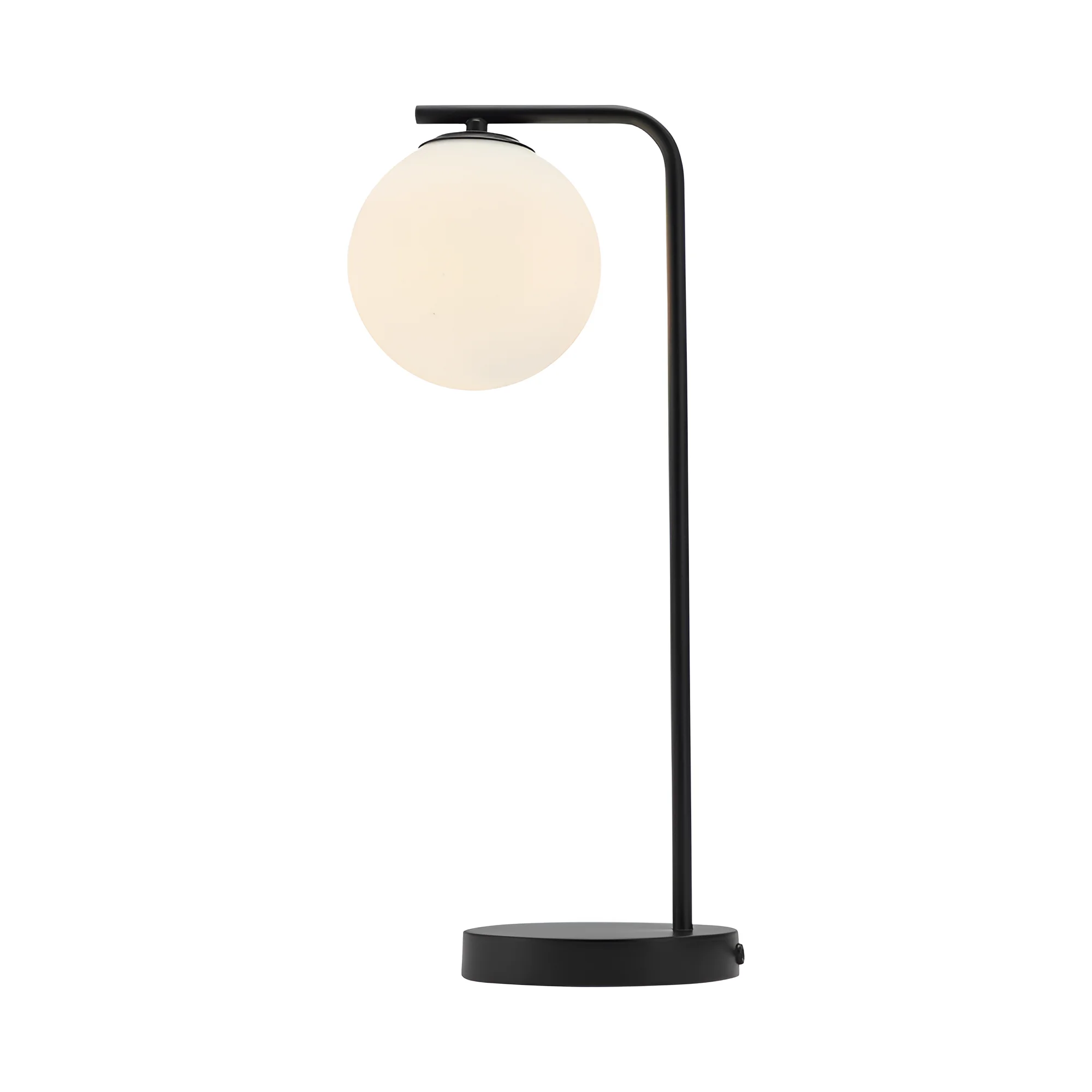 STONA LAMPA G9 OPAL/CRNI