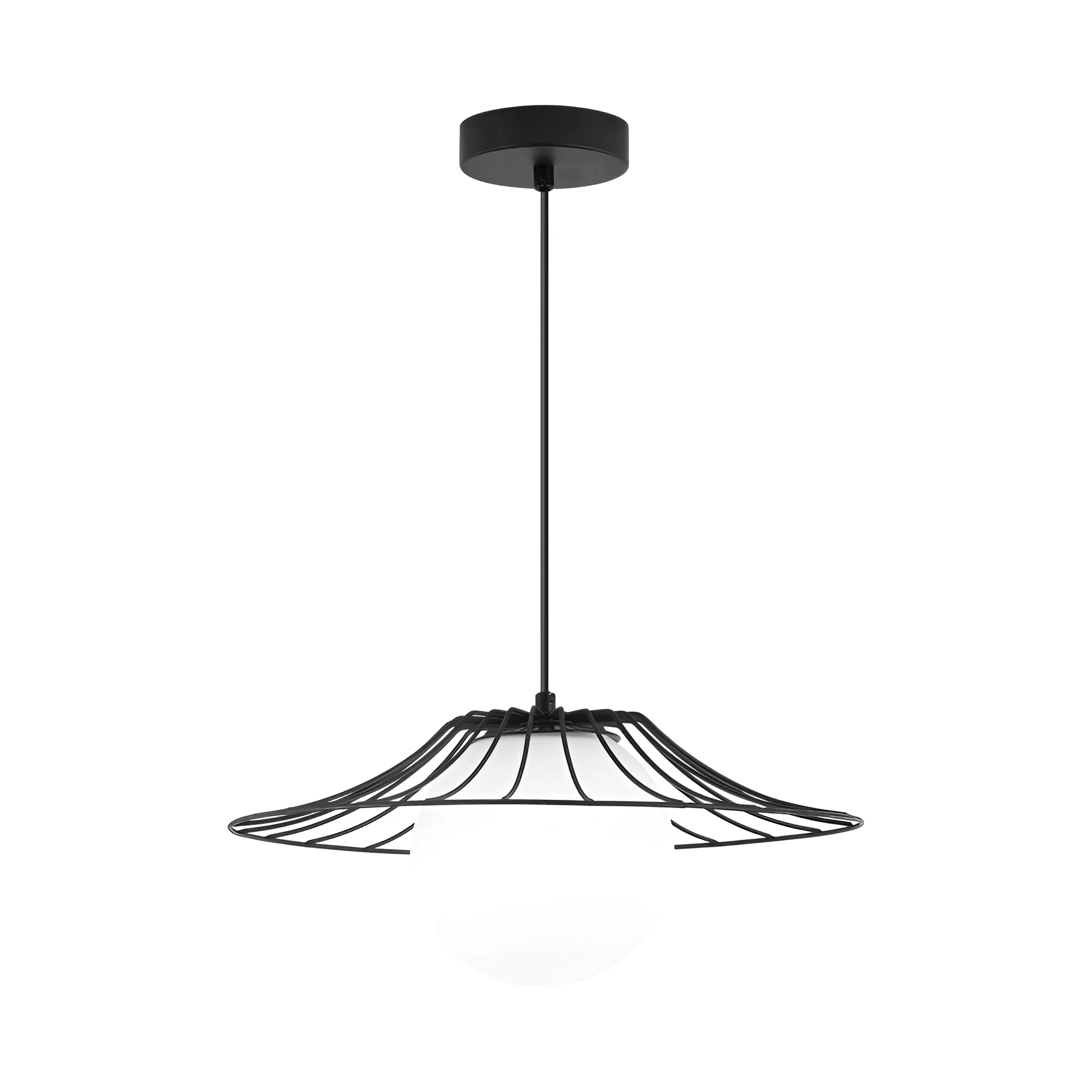 VISILICA E27 CRNI