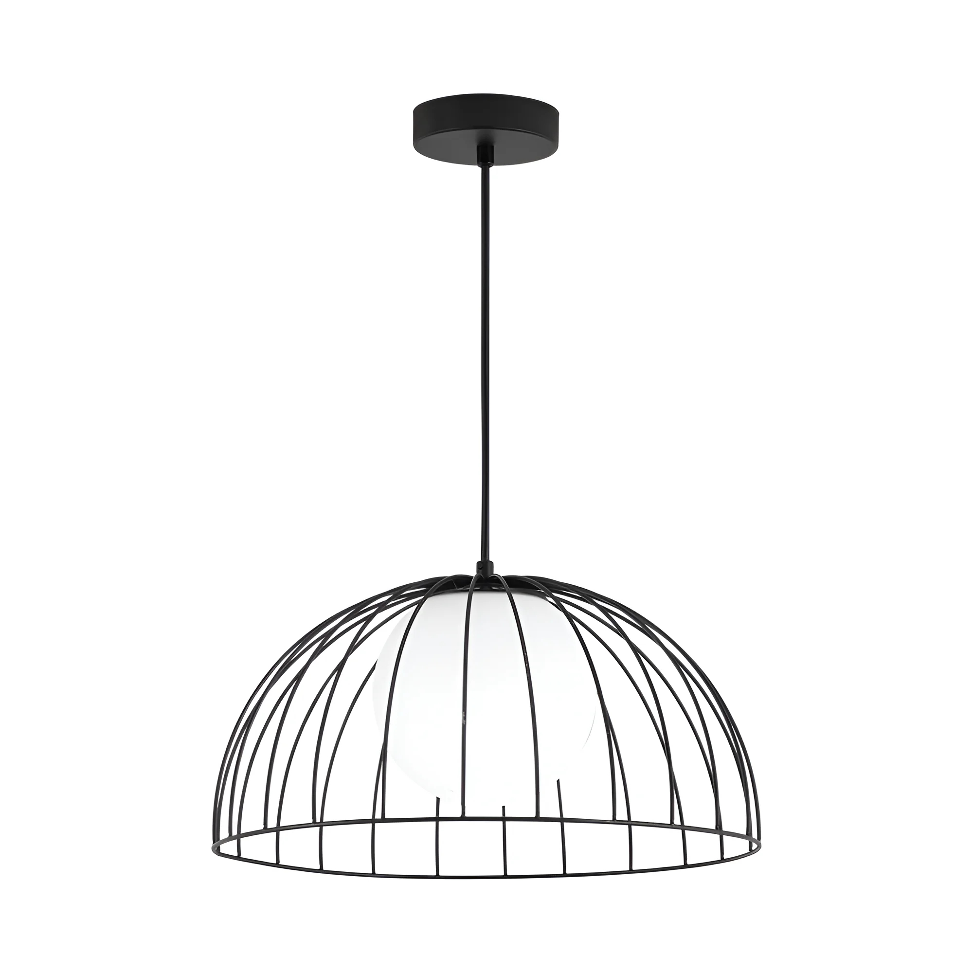 VISILICA E27 CRNI