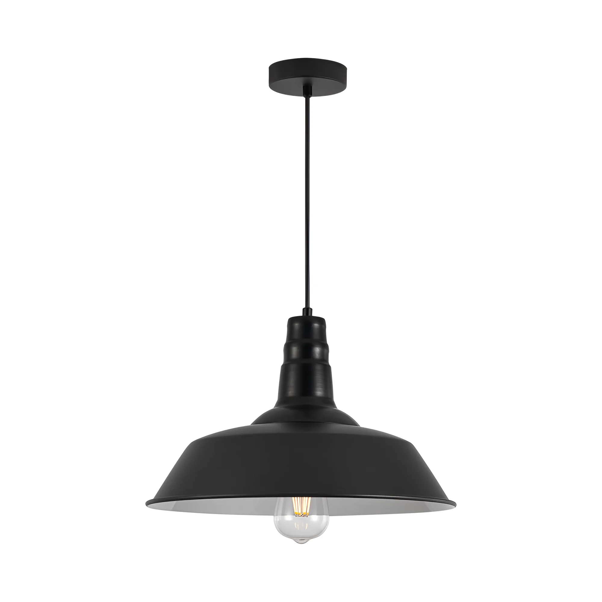 VISILICA E27 CRNI