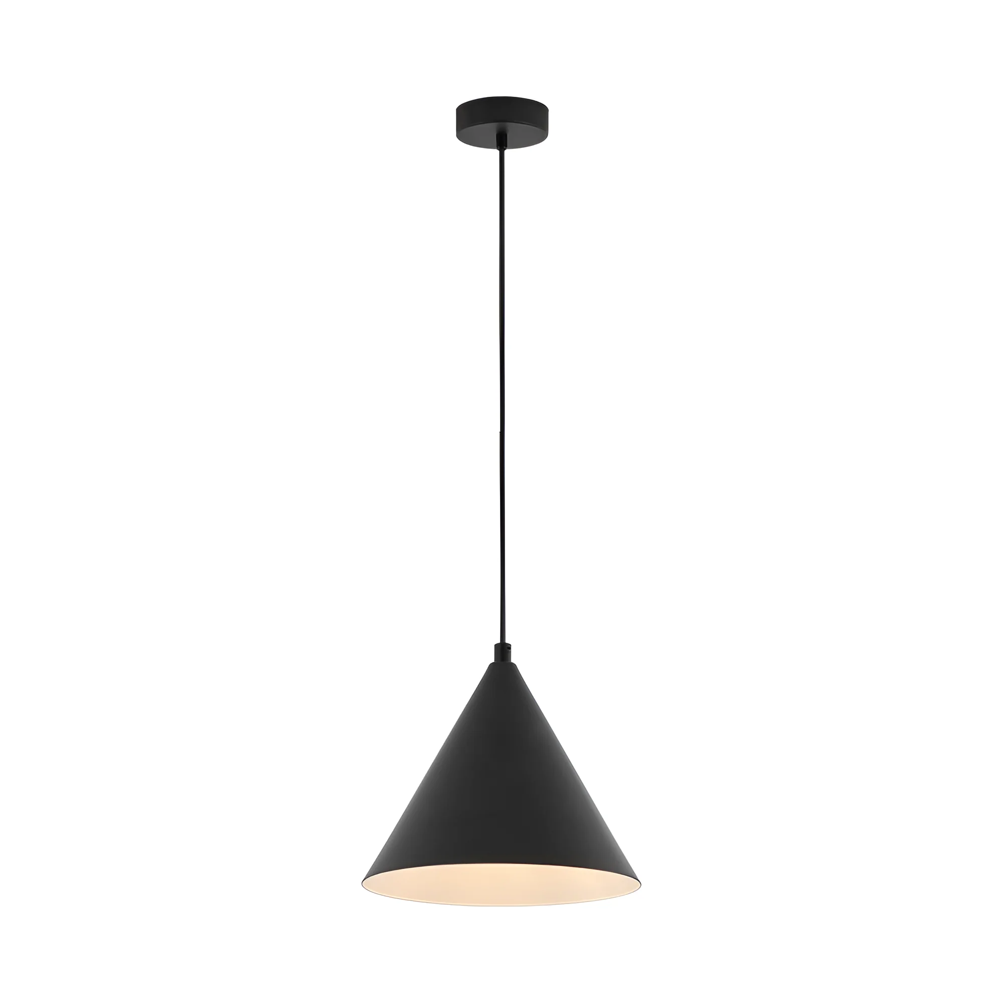 VISILICA E27 CRNI