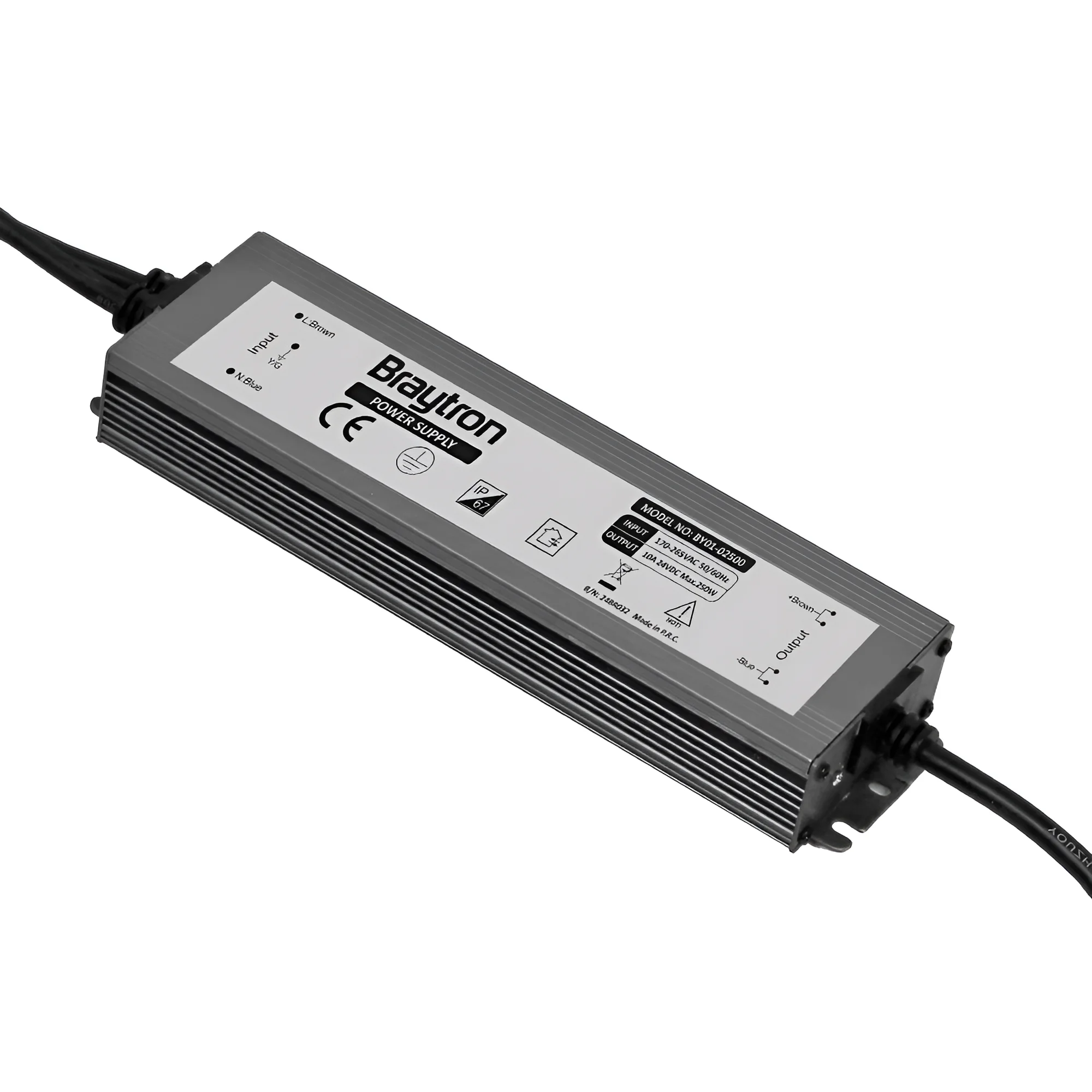 LED NAPAJANJE 250W 24VDC IP67