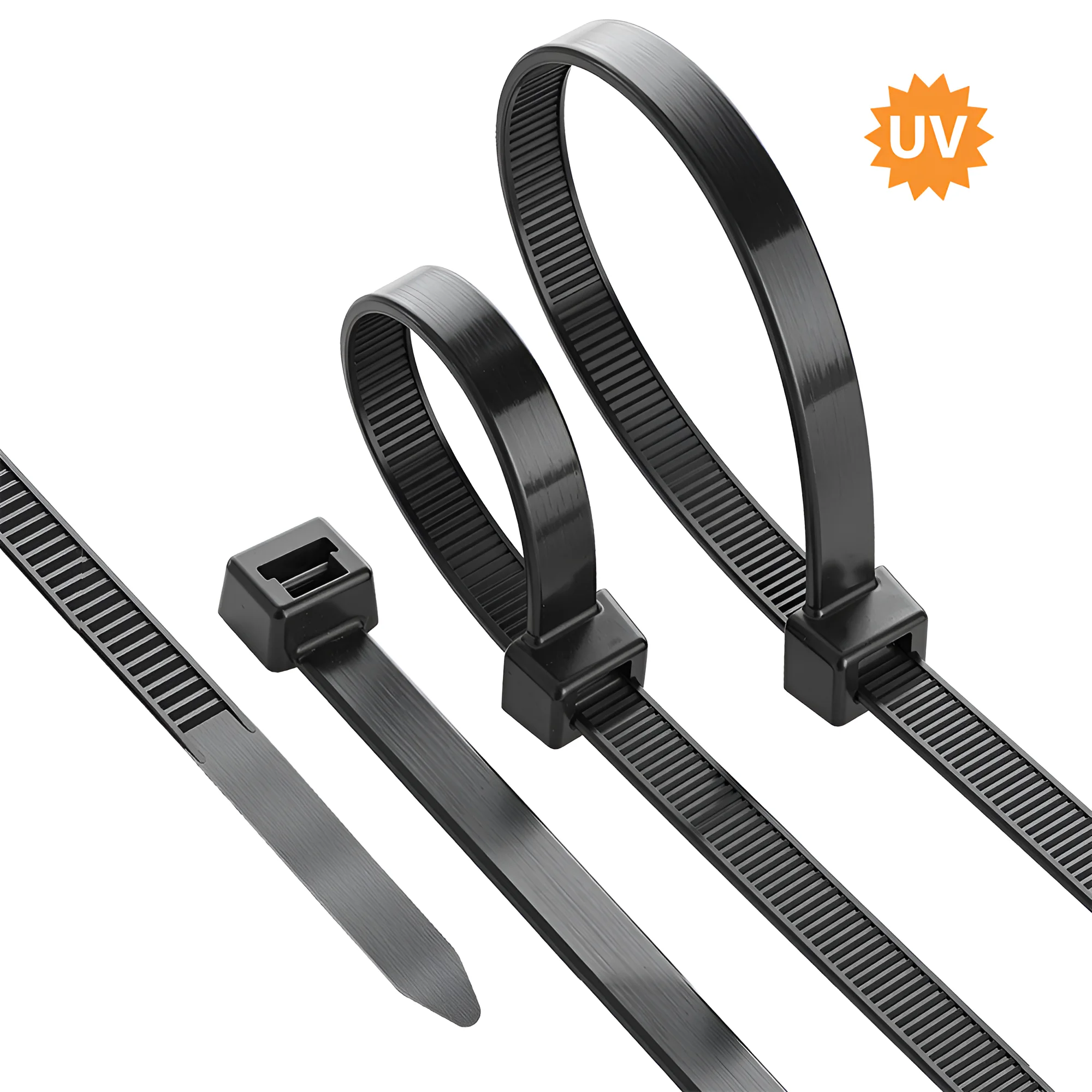 VEZICE ZA KABLOVE 3.6X280MM CRNE 100KOM