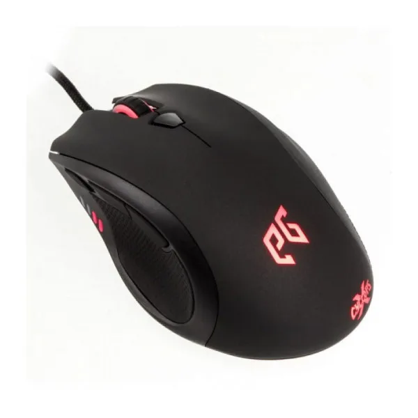 EPICGEAR Cyclops X black Gaming IR LED optički miš/USB/do 5000dpi/7 tastera/1.8m kabl