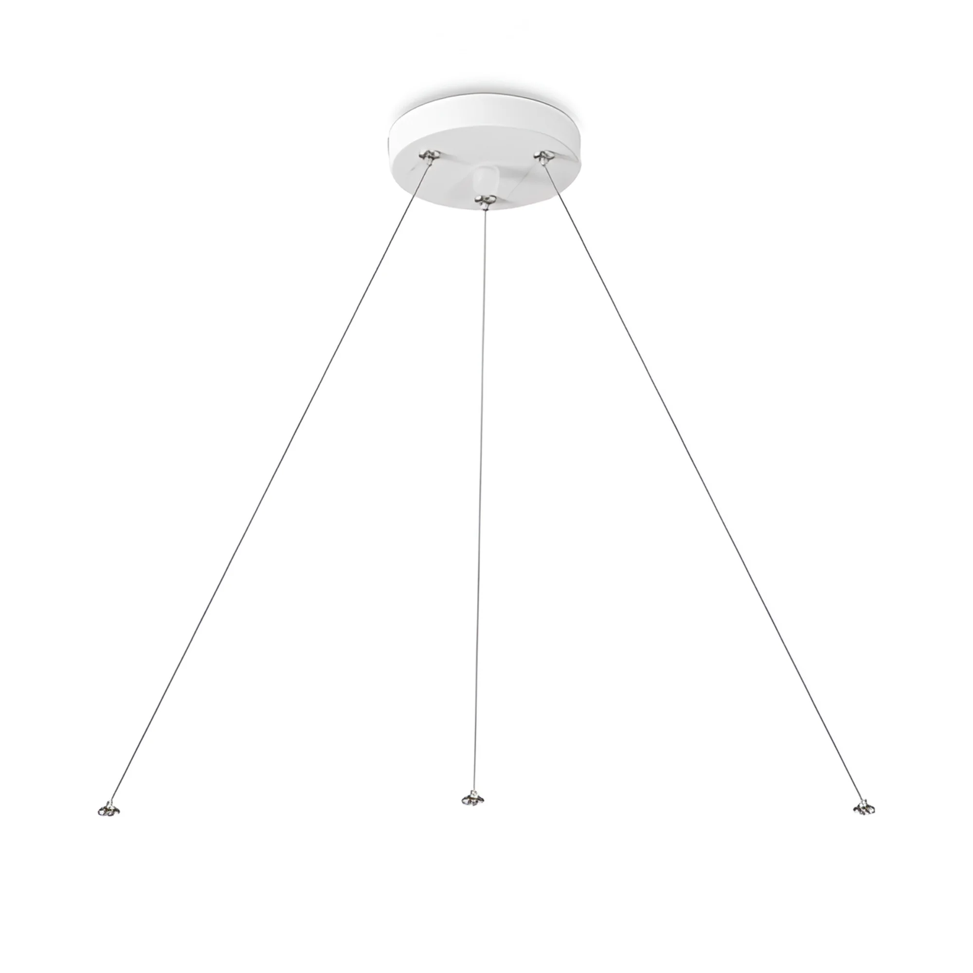 SET ZA VESANJE KVADRATNI 400/500MM BELI